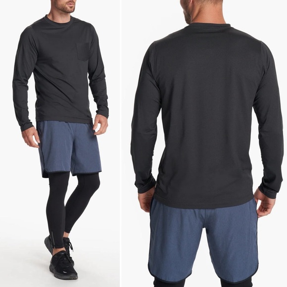 Vuori Tradewind Long Sleeve Shirt Tee Pullover Performance Stretch Activewear XL - Picture 1 of 11